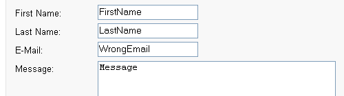 AJAX Scripts - AJAX contact form