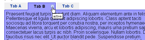 AJAX Scripts - Tab Module - Closeable Implementation
